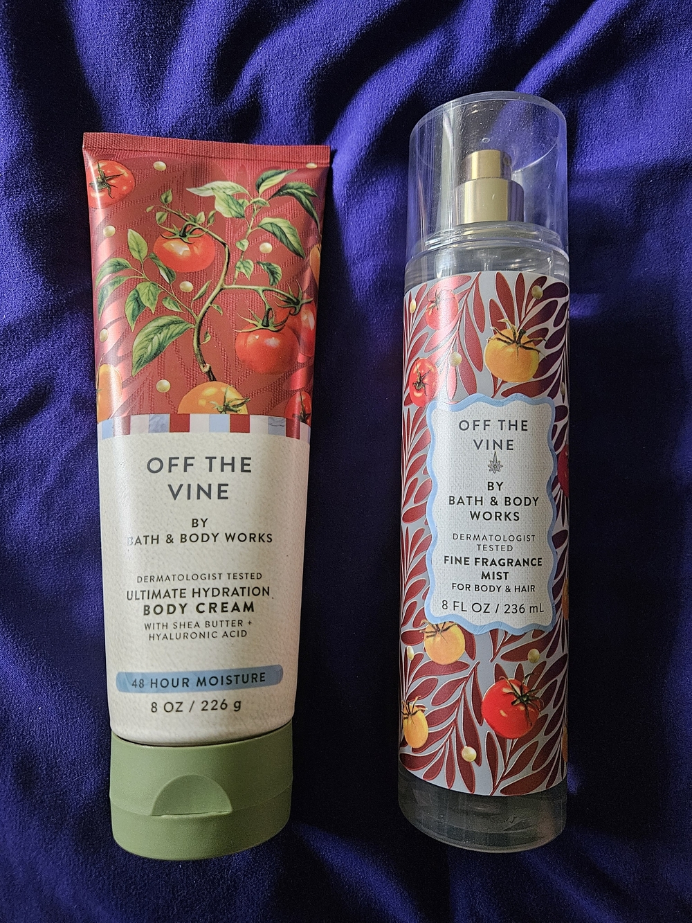 Off The Vine Body Cream & Fine Fragrance Mist by Bath & Body Works